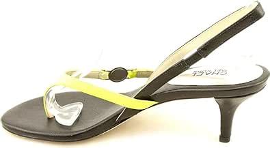 Michael Michael Kors Bridget Womens Neon Yellow Slingback 